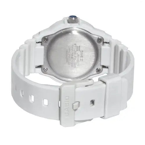 Casio Women’s Dive Inspired Analog Glossy White Resin Watch