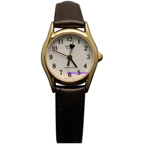 Casio Women's Leather Classic Dress Watch LTP1094Q-7B5 shopemco Casio Women's Leather Classic Dress Watch LTP1094Q-7B5 shopemco