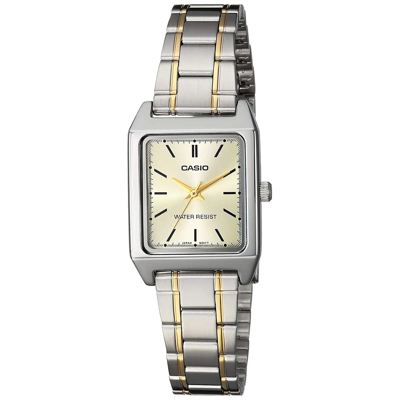 Casio Women’s Quartz 100m Two Tone Stainless Steel Watch