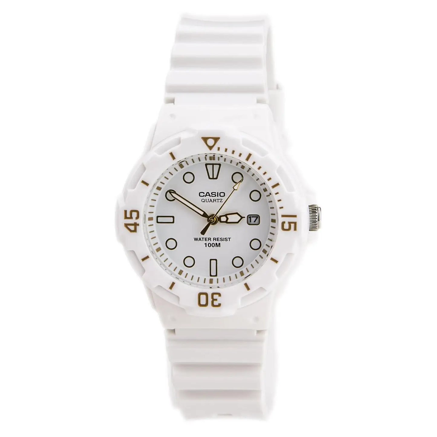 Casio Women’s White Dive Series Diver Look Analog Watch