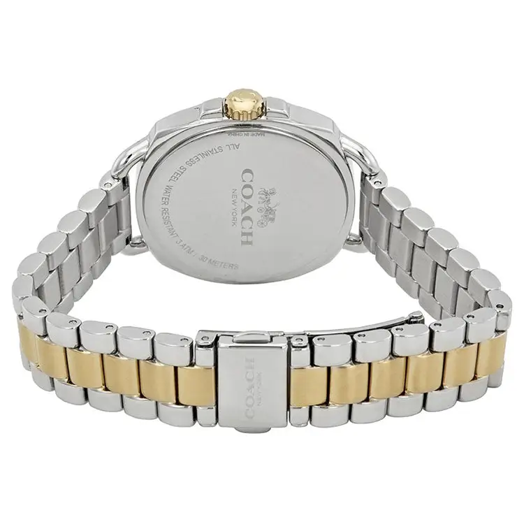 Coach Women’s Tatum Quartz Two Tone Stainless Steel Watch