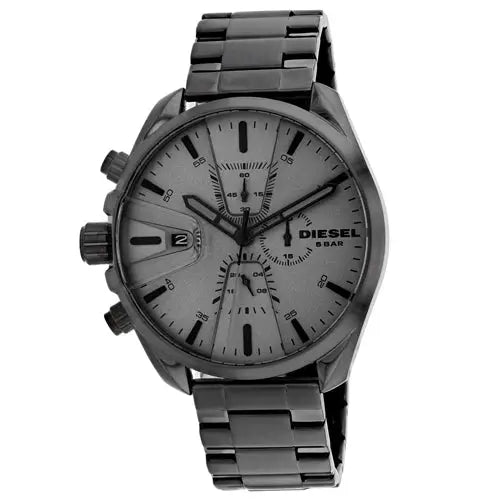 Diesel Men’s Gunmental Stainless Steel Watch DZ4484 - Men’s