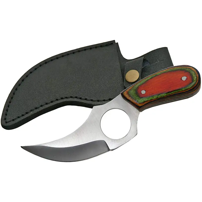 Exclusive 6 Multi Color Short Skinner with Sheath 202989-MC