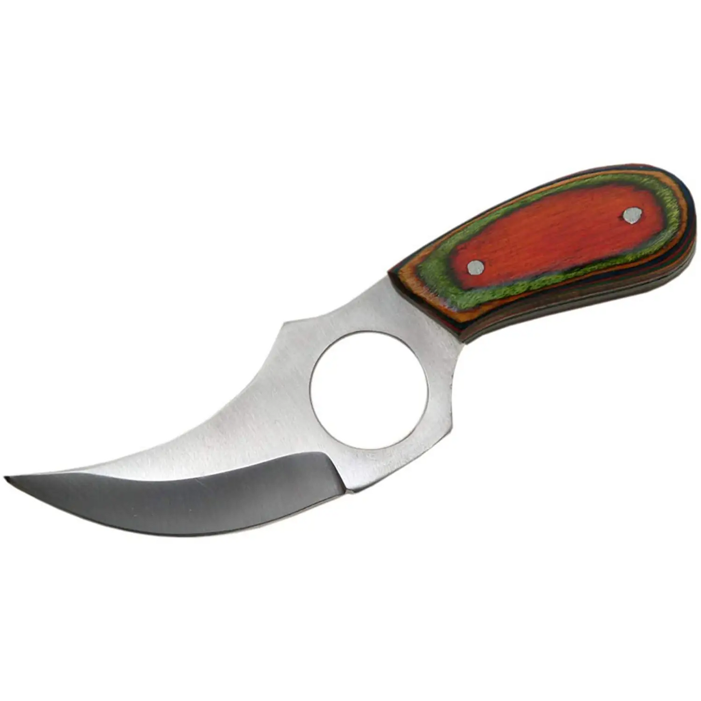 Exclusive 6 Multi Color Short Skinner with Sheath 202989-MC