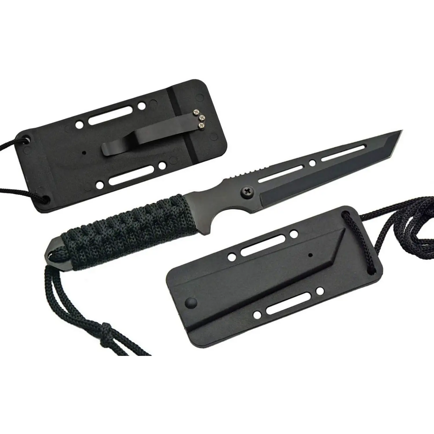 Exclusive 8 Slick Black Stainless Steel Sniper Knife 210992