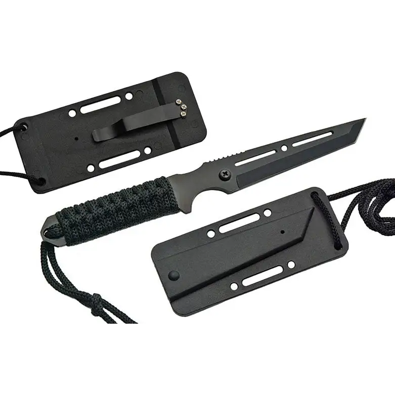 Exclusive 8 Slick Black Stainless Steel Sniper Knife 210992