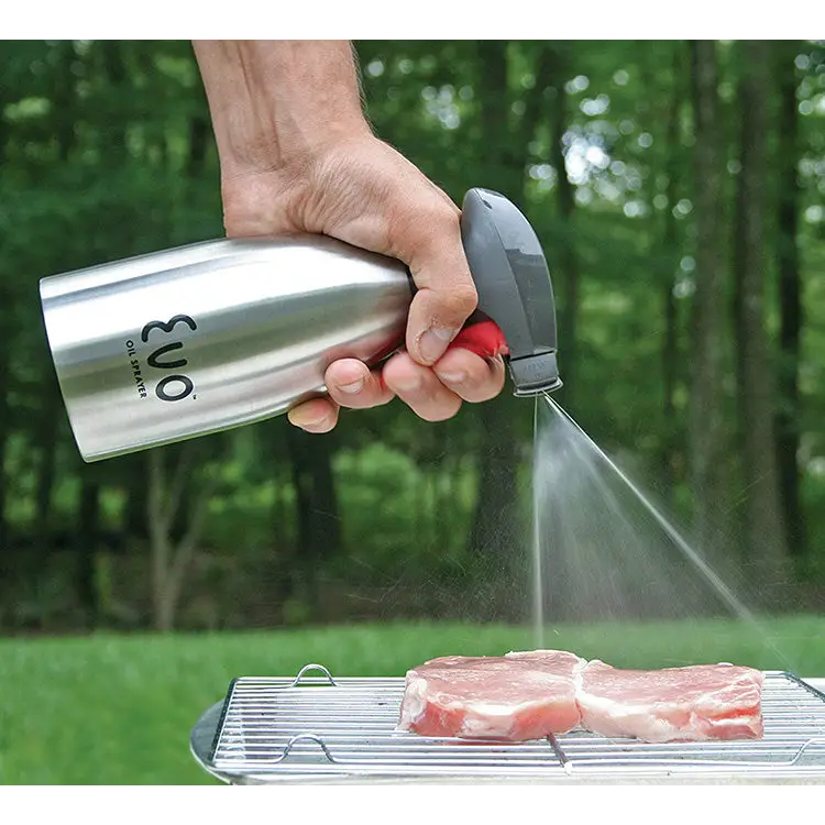 FG16EVOGRILL22-12 Evo 16oz Refillable Non-Aerosol Stainless