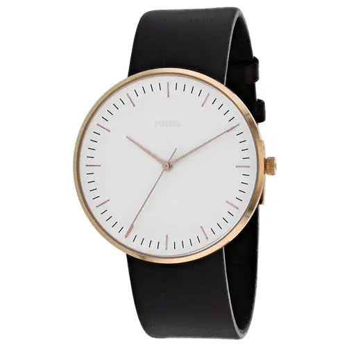 Fossil Men’s The Essentialist 50m Stainless Steel Leather
