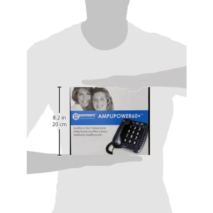 Geemarc Amplified Hearing Air Compatible Corded Telephone
