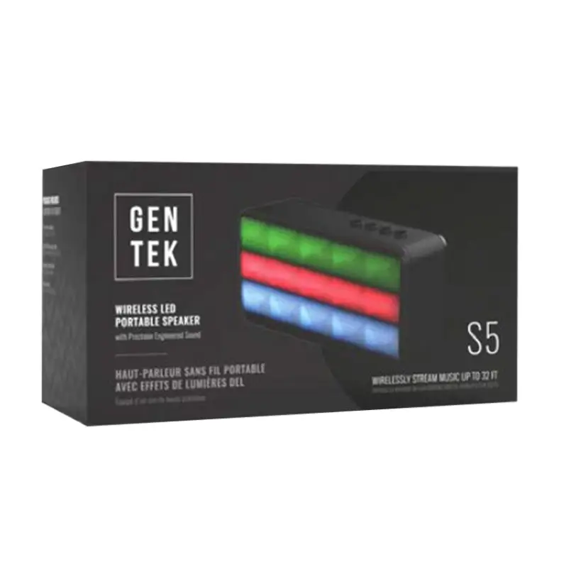 Gentek S5 Wireless LED Bluetooth Portable Speaker 15081 -