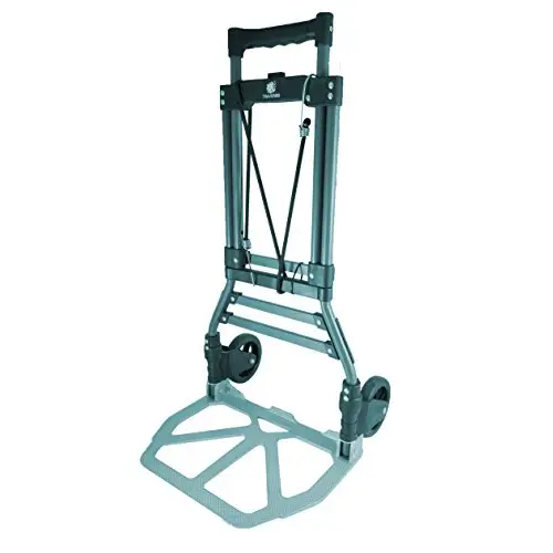 Go Green Power 150 lb Capacity Hand Truck/Luggage Truck Grey