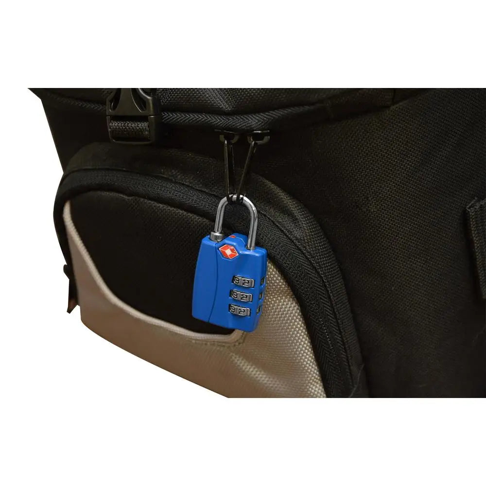 Gogreen 3 Digit Combo Lock (Blue) TR1120BL - Misc