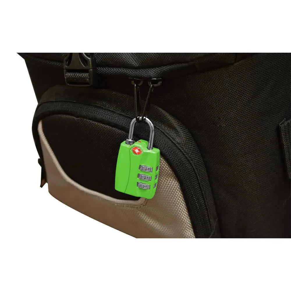 Gogreen 3 Digit Combo Lock (Green) TR1120GN - Misc