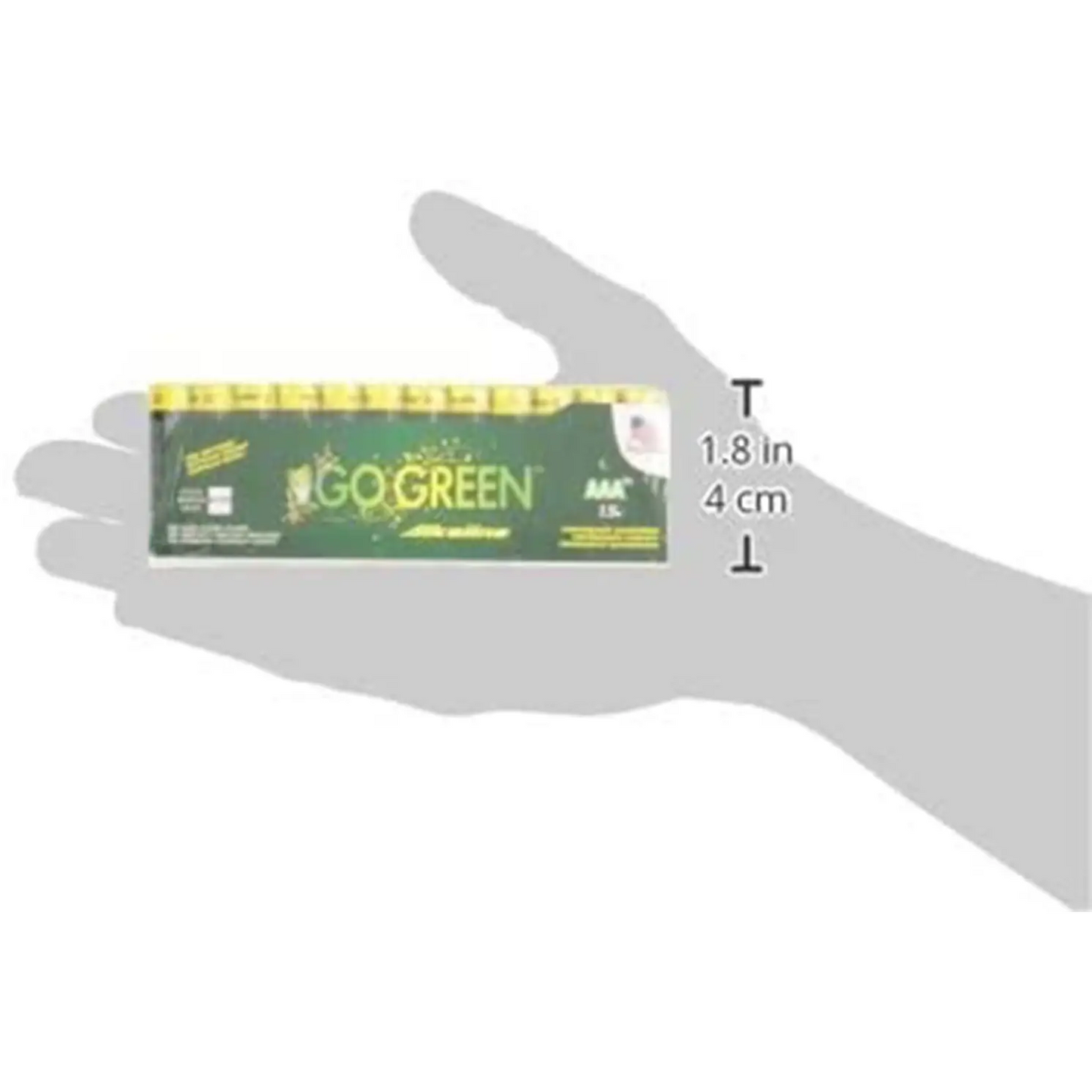 GoGreen Power AAA 1.5V Alkaline Batteries (Pack of 24) 24012