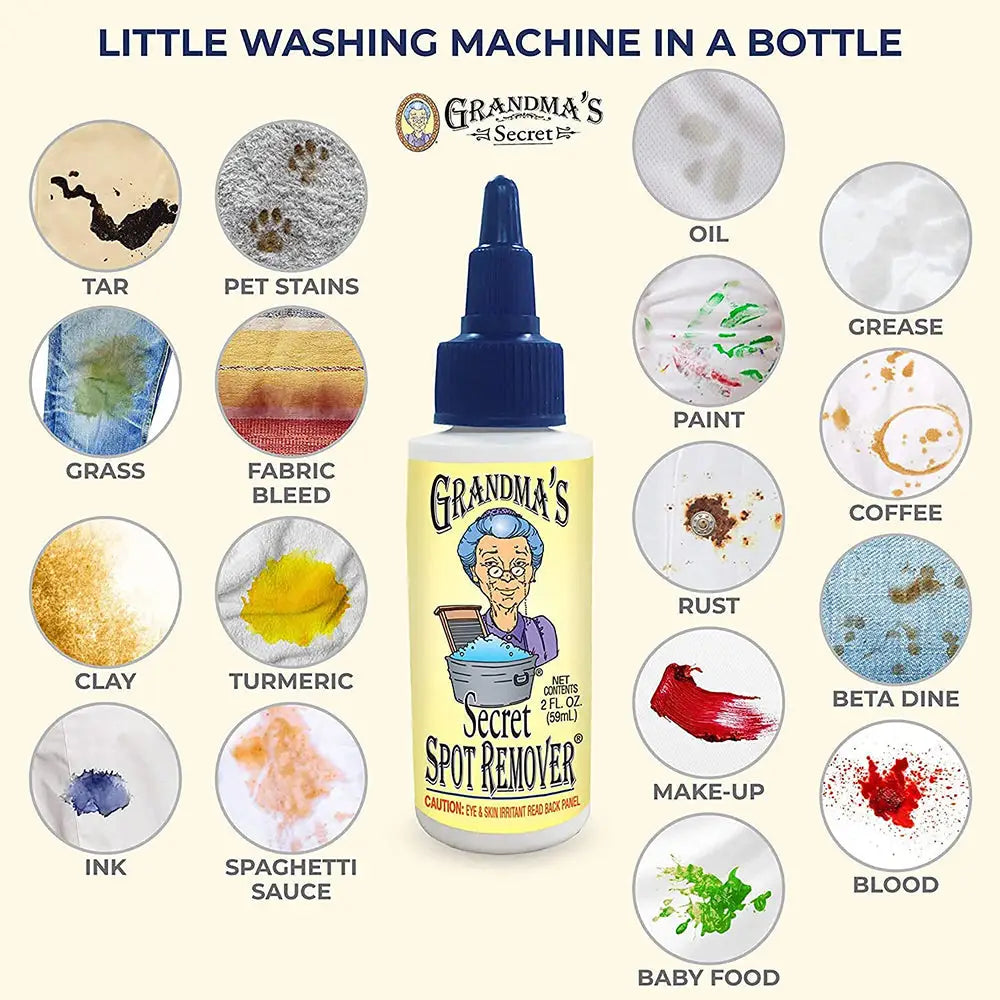 Grandma Secret 2 oz Powerful Fabric Spot/Stain Remover