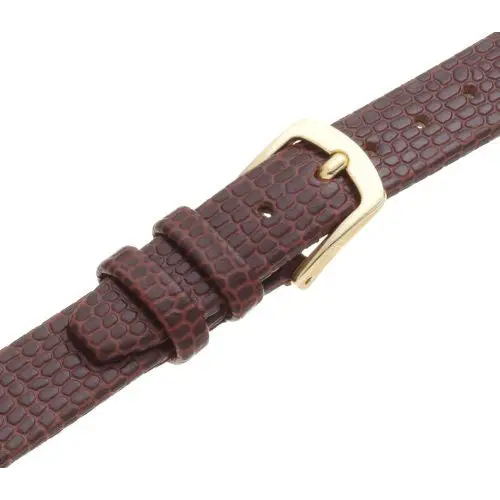 Hadley Roma Women’s 12mm Brown Java Lizard Grain Leather