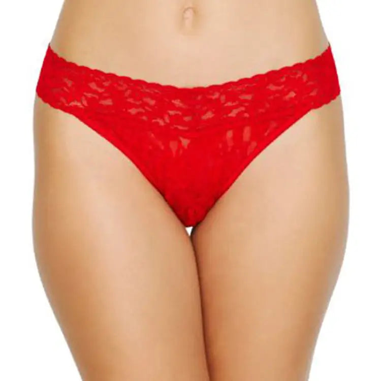 Hanky Panky Signature Lace Original Rise Thong One Size Mars