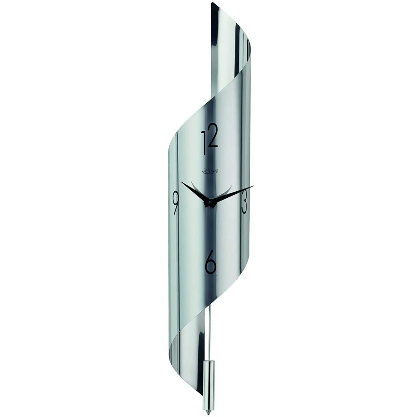 Hermle Savannah II Stainless Steel Wall Clock 70944002200 -