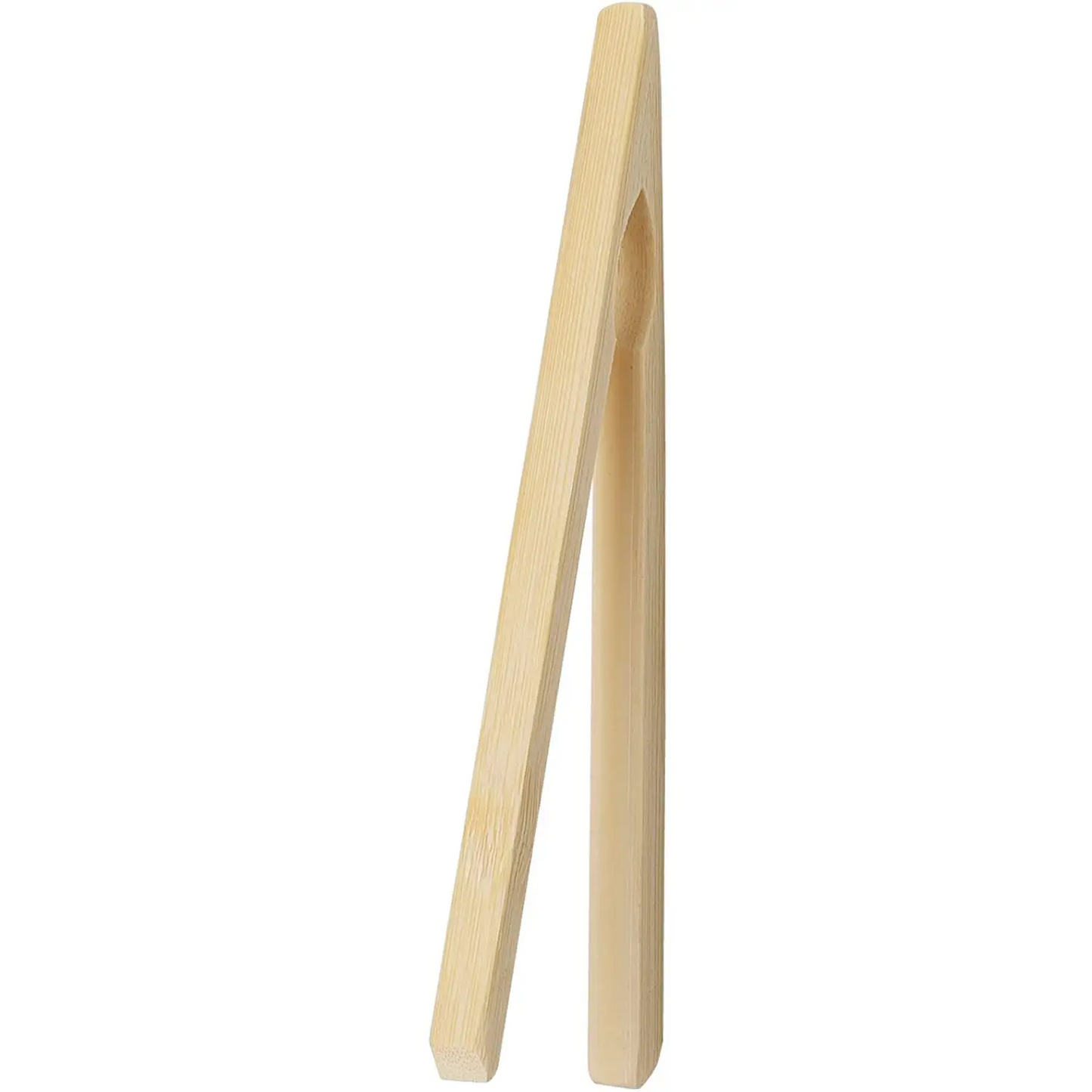 HIC Kitchen 6.5in Bamboo Toast Tongs 43211 - Misc