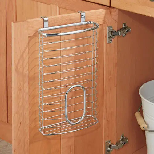 InterDesign Axis Over-the-Cabinet Metallic Plastic Bag