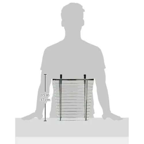 InterDesign Axis Over-the-Cabinet Metallic Plastic Bag