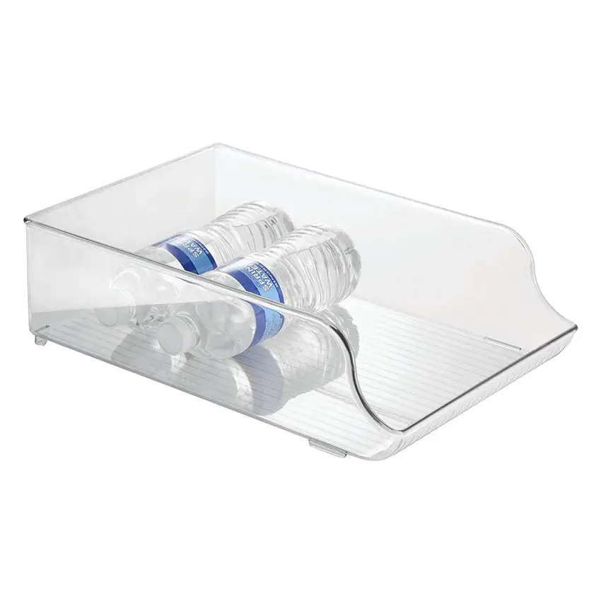 InterDesign Durable Plastic Water Bottle/Cans Organizer