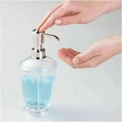 InterDesign Franklin 12 oz Plastic Soap Pump Dispenser Pack