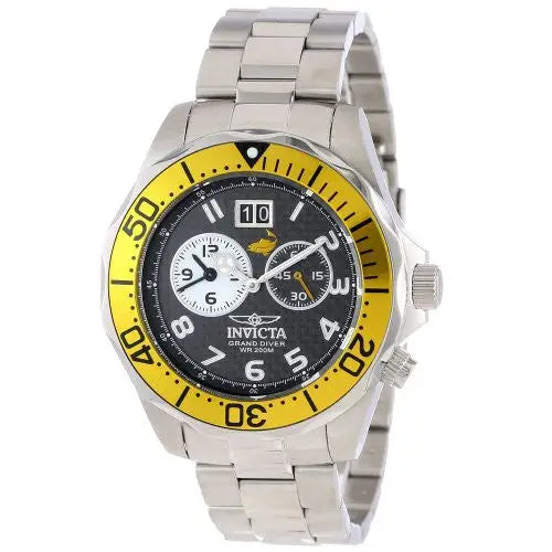 Invicta Men’s 14441 Pro Diver Quartz 2 Hand Brown Dial Watch