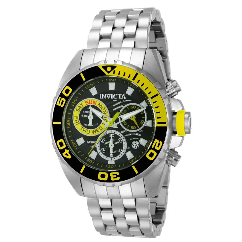 Invicta Men’s 14723 Pro Diver Quartz Chronograph Black Dial