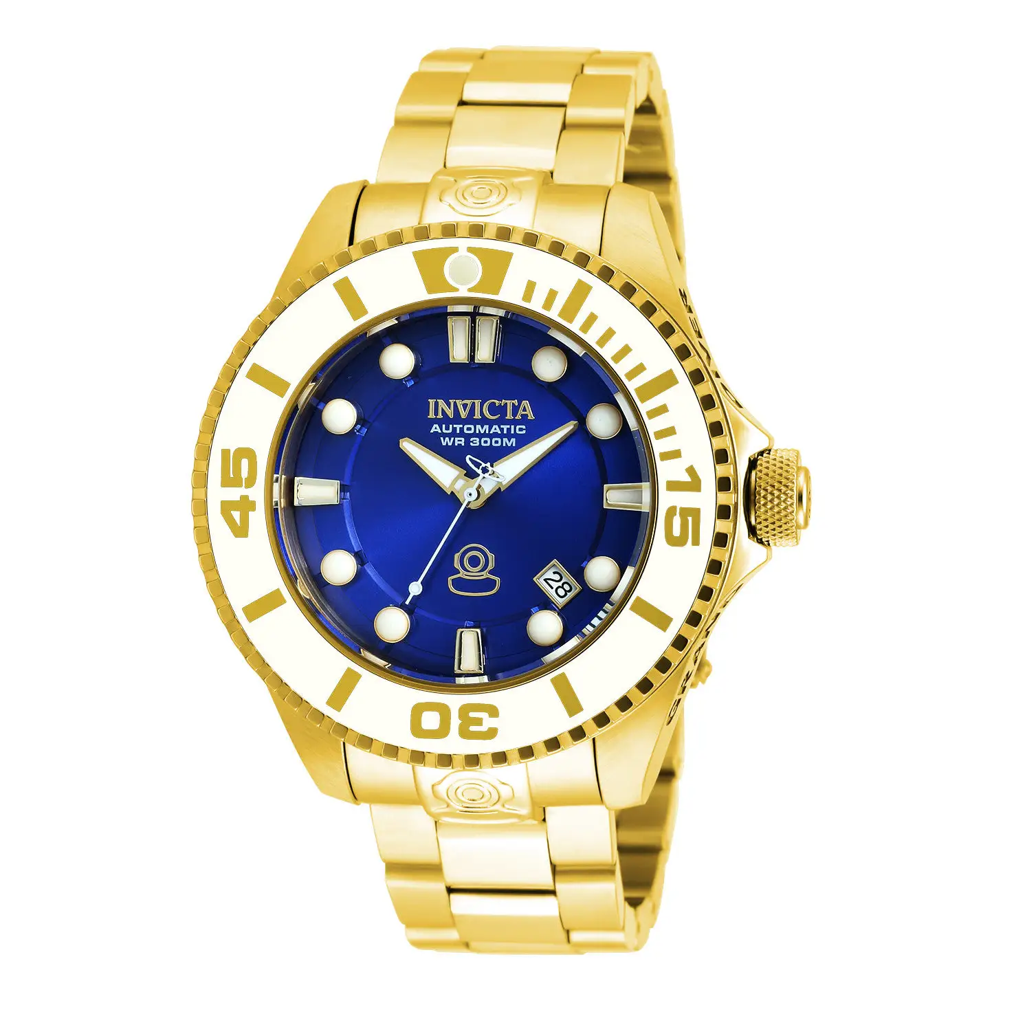Invicta Men s 20177 Pro Diver Automatic 3 Hand Blue Dial Watch