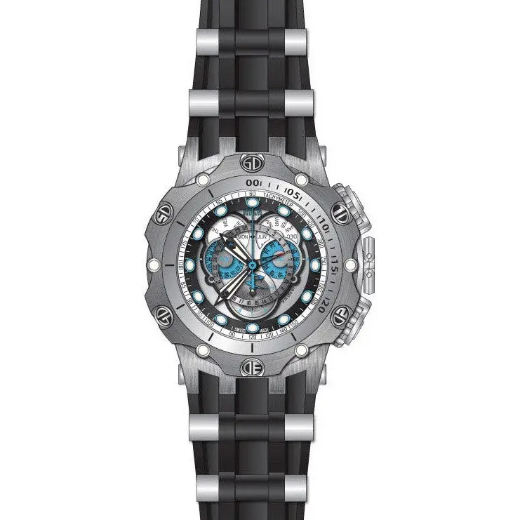 Invicta Men’s 20423 Venom Quartz Multifunction Silver Dial