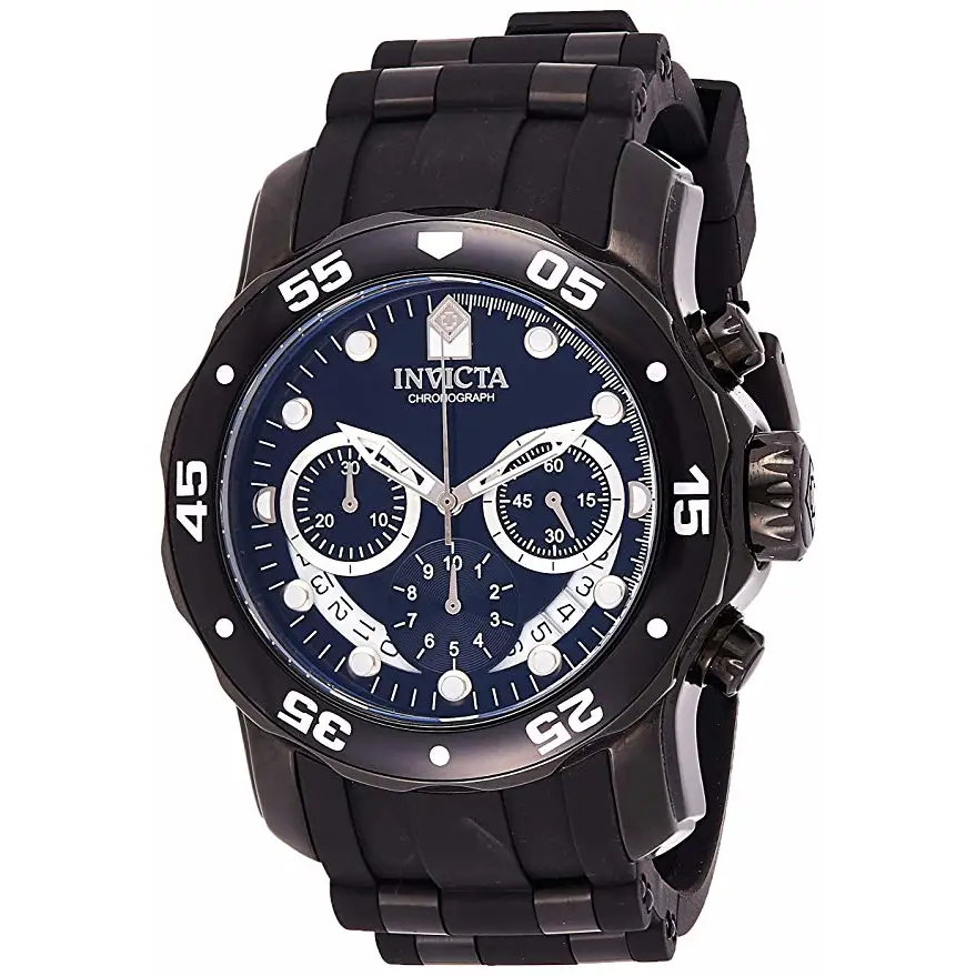 Invicta Men’s 6986 Pro Diver Quartz Chronograph Black Dial