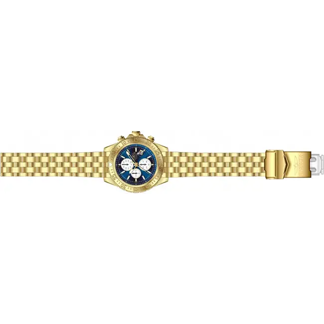 Invicta Men’s Aviator Chronograph 100m Gold Plated Stainless