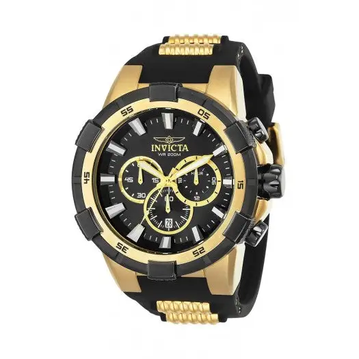 Invicta Men’s Aviator Quartz Chronograph 200m S. Steel