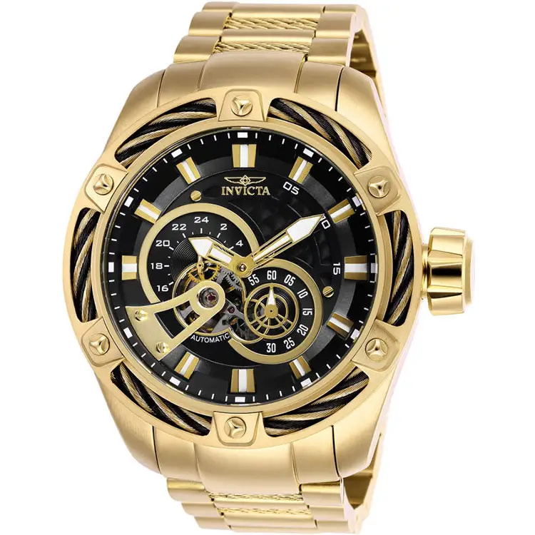 Invicta Men’s Bolt Automatic Chronograph Gold Plated