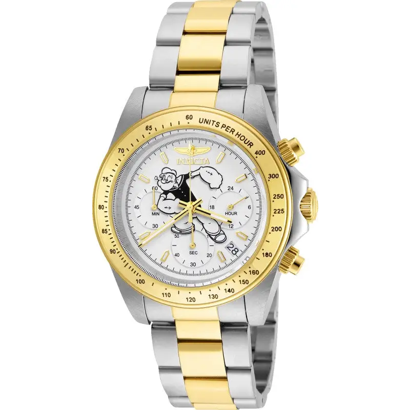 Invicta Men’s Character Quartz Multifunction White Dial