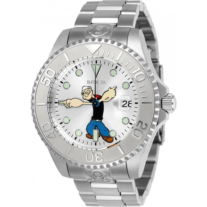Invicta Men’s Character Silver Dial Watch 24469 - Watches