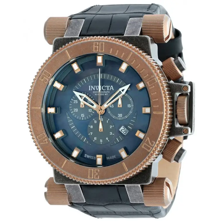Invicta Men’s Coalition Forces Chrono Stainless Steel Black