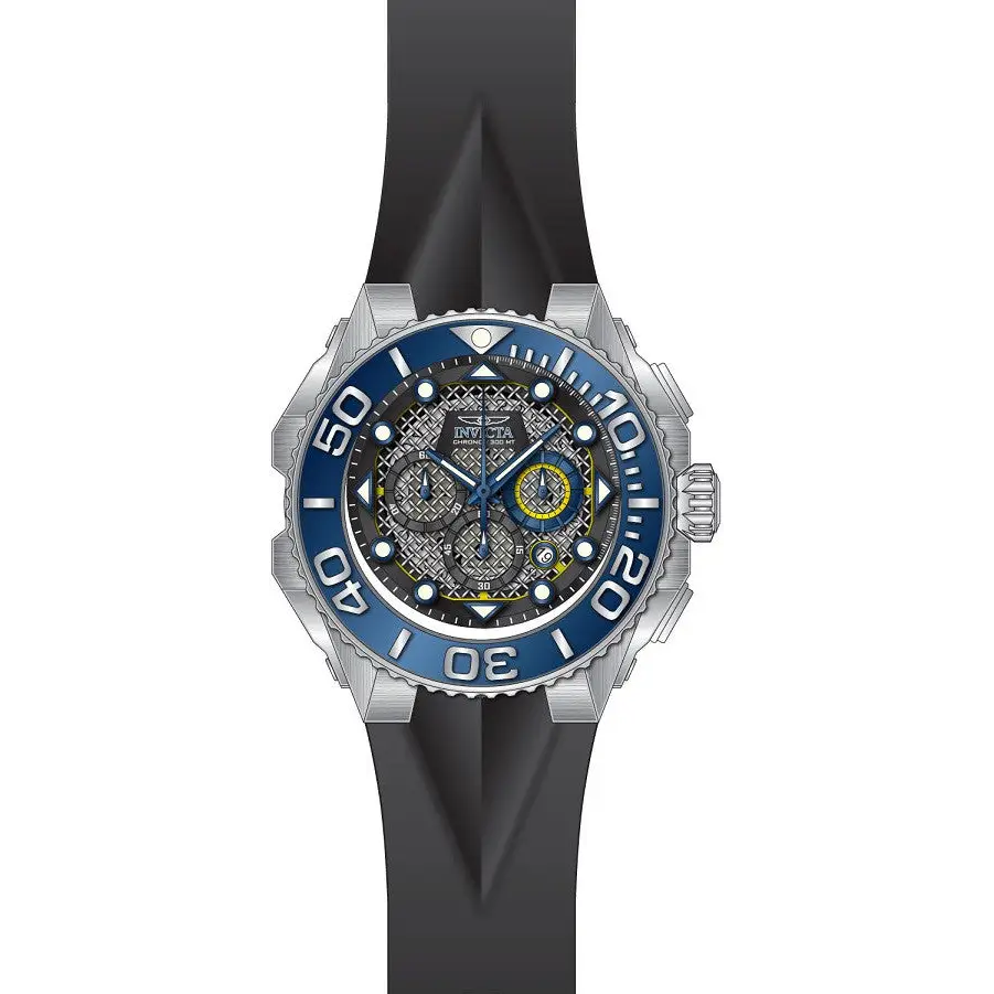 Invicta Men’s Coalition Forces Quartz Chronograph Black Dial