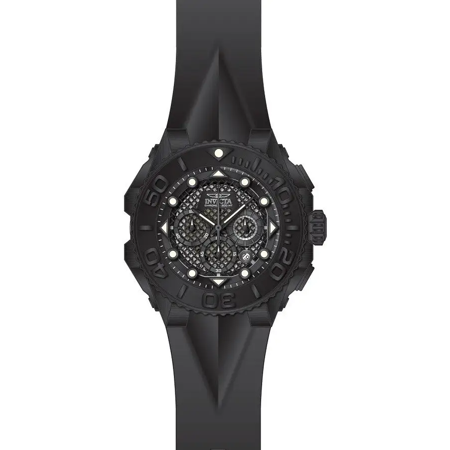 Invicta Men’s Coalition Forces Quartz Chronograph Black Dial