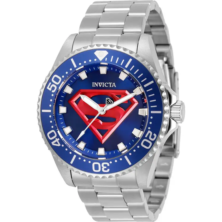 Invicta Men’s DC Comics Superman Quartz 100m Stainless Steel