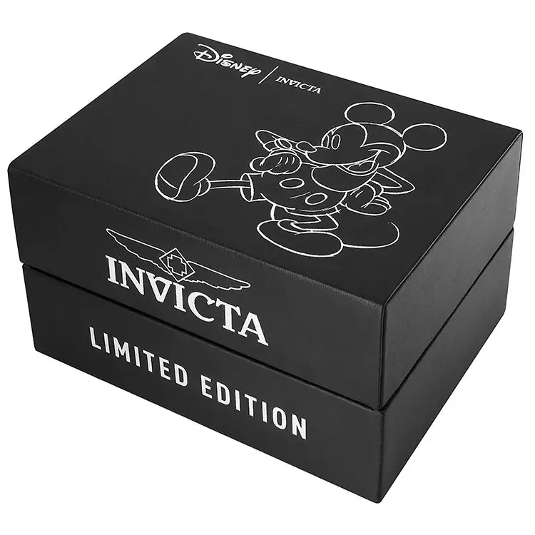 Invicta Men’s Disney Quartz Black Dial 100m Stainless Steel