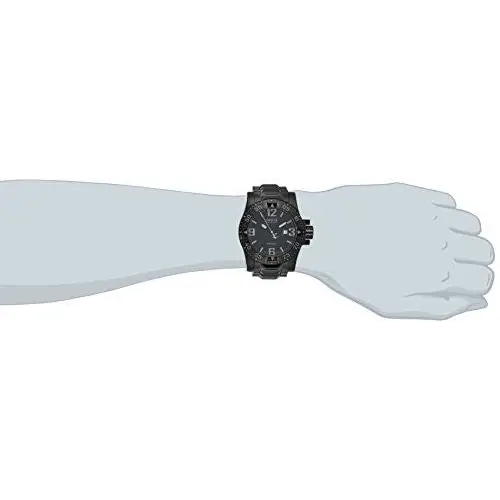 Invicta Men’s Excursion Analog Quartz 200m Black Stainless