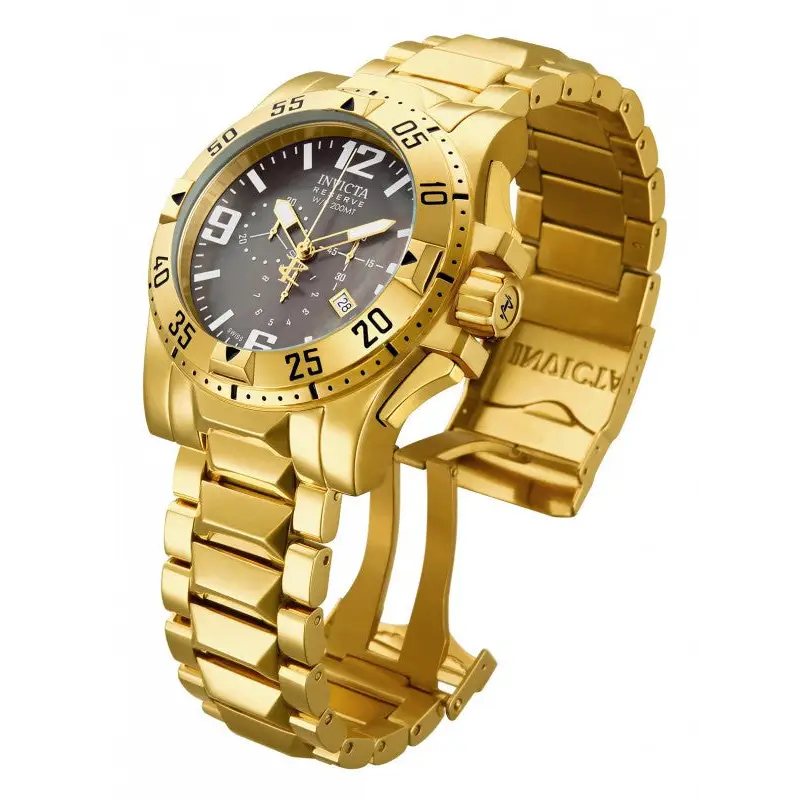 Invicta Men’s Excursion Chronograph 200m Gold Plated