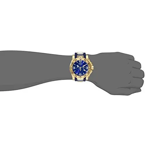 Invicta Men’s Excursion Chronograph Stainless Steel Blue