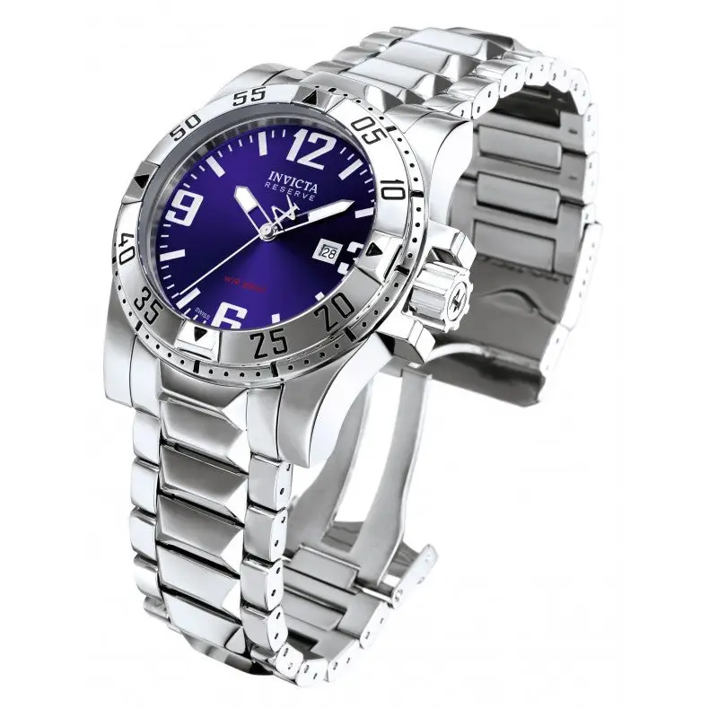 Invicta Men’s Excursion Quartz 200m Blue Dial Stainless