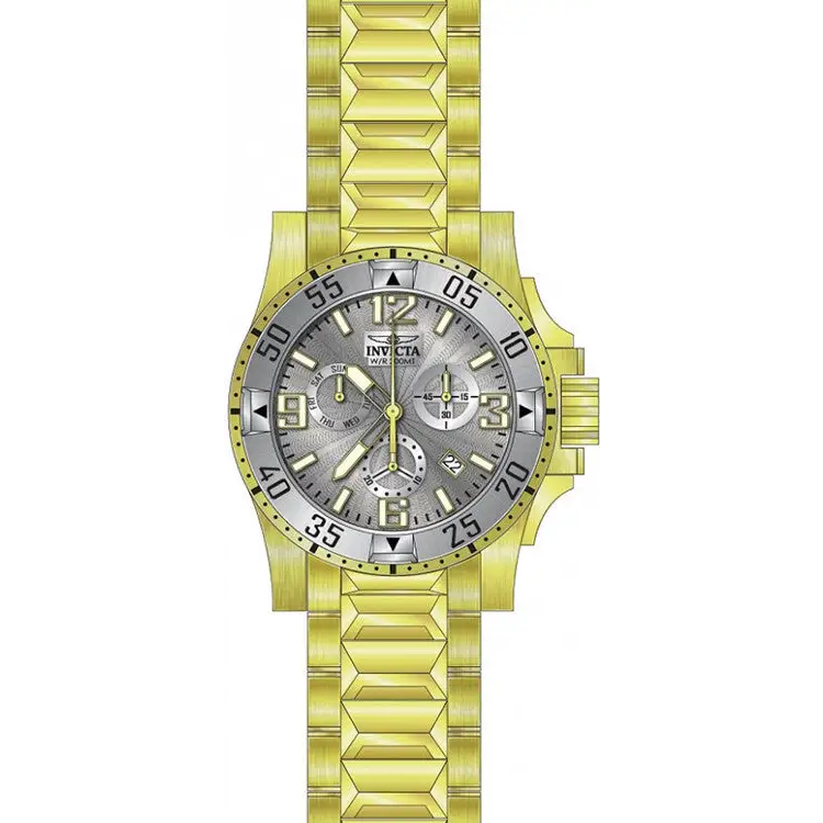 Invicta Men’s Excursion Quartz Chronograph Silver Dial Watch