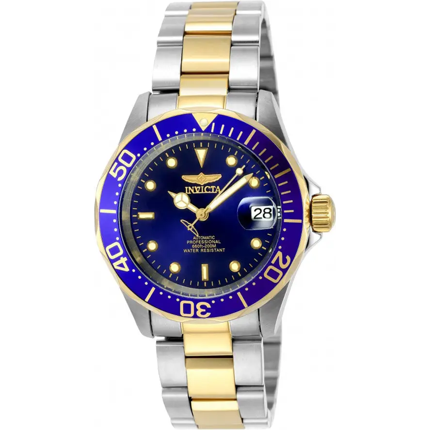 Invicta Men’s Pro Diver Automatic 200m Two Toned Stainless