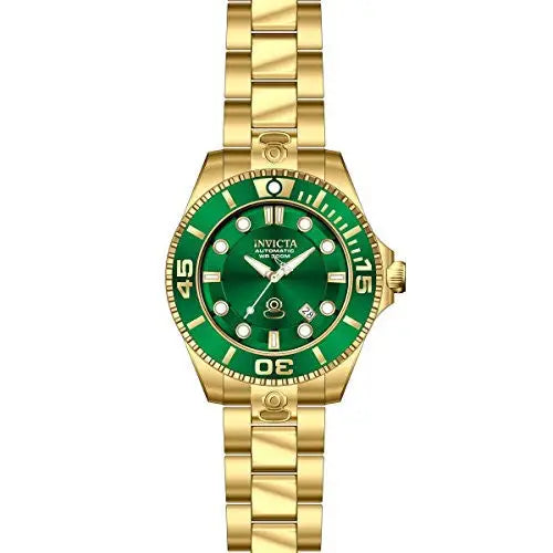 Invicta watch with green face on sale