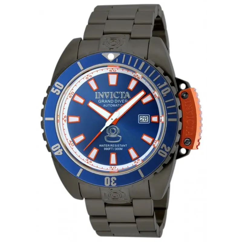Invicta Men’s Pro Diver Automatic 300m Gunmetal IP Stainless